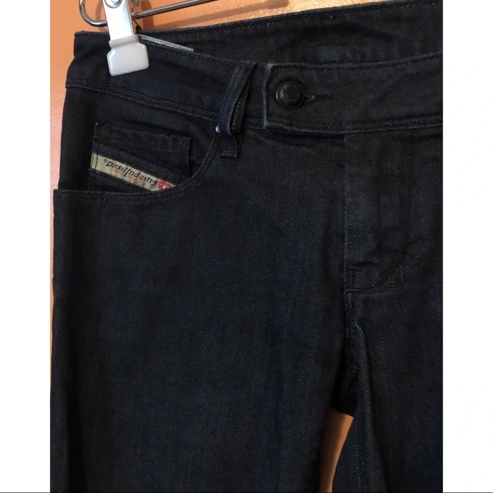 Dark Wash Nevy Stretch Ankle Jeans - Picture 3 of 7